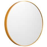 Wall Art Studio Halo Round Metal Wall Mirror