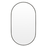 Wall Art Studio Halo Oval Aluminium Wall Mirror