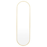 Wall Art Studio Halo Oval Aluminium Wall Mirror