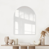 Wall Art Studio Halo Arch Aluminium Wall Mirror
