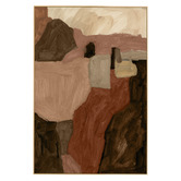 Middle of Nowhere Clay Maeve I Canvas Wall Art