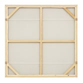 Middle of Nowhere Natural &amp; Coal Adrift Framed Canvas Wall Art