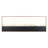 Middle of Nowhere Coal Shore Framed Canvas Wall Art