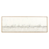 Middle of Nowhere Natural Shore Framed Canvas Wall Art