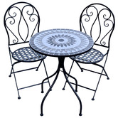 The Complete Garden 2 Seater Mosaic Romina Outdoor Bistro Set