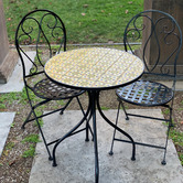 The Complete Garden 2 Seater Mosaic Tuscan Outdoor Bistro Set