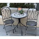 The Complete Garden 2 Seater Mosaic Venice Outdoor Bistro Set