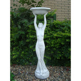 The Complete Garden Lady Bird Feeder Statue