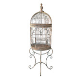 The Complete Garden Antique Bronze Bird Cage