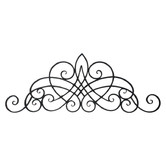 The Complete Garden Antique Brown &amp; Black Metal Wall Accent