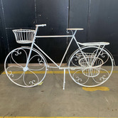 The Complete Garden Bicycle Steel Planter Stand
