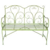 The Complete Garden Adele Steel Garden Bench