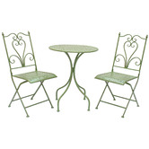 The Complete Garden 2 Seater Lazio Patio Chair &amp; Side Table Set