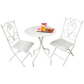 The Complete Garden 2 Seater Lazio Patio Chair &amp; Side Table Set