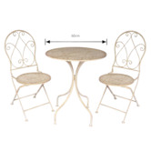 The Complete Garden 2 Seater Abby Outdoor Bistro Set