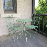 The Complete Garden 2 Seater Lazio Patio Chair &amp; Side Table Set