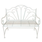 The Complete Garden 2 Seater Ava Metal Outdoor Garden Bench