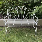 The Complete Garden 2 Seater Ava Metal Outdoor Garden Bench