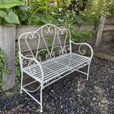The Complete Garden 2 Seater Erina Steel Garden Bench