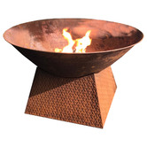 The Complete Garden 80cm Rust Idris Fire Pit