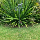 The Complete Garden Channing Dog Steel Weather Vane