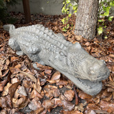 The Complete Garden Ripley Crocodile Fibrestone Statue