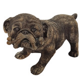 The Complete Garden Luke Bulldog Fibrestone Statue