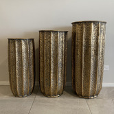 The Complete Garden 3 Piece Blackwell Planter Set