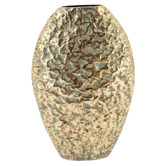 The Complete Garden Gold Noor Steel Vase