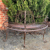 The Complete Garden 2 Seater Concord Half Tree Surround Bench