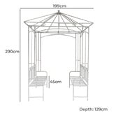 The Complete Garden Meriden Garden Gazebo