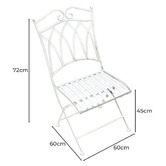 The Complete Garden Olivar Outdoor 2 Person Foldable Lounge Set