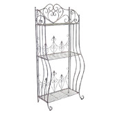 The Complete Garden 3 Tier Brianna Steel Outdoor Shelf