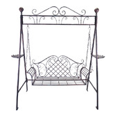 The Complete Garden 2 Seater Claire Steel Garden Swing