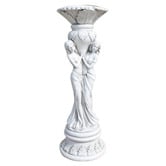 The Complete Garden Brooks Ladies with Planter Fibrestone Garden Statue