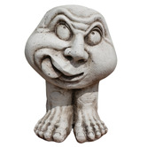 The Complete Garden Franklin Head &amp; Feet Fibrestone Garden Statue