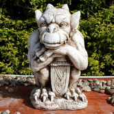The Complete Garden Hudson Gargoyle Fibrestone Garden Statue