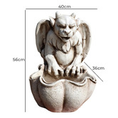 The Complete Garden Nashville Gargoyle Fibrestone Garden Statue