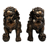 The Complete Garden 2 Piece Onuma Lion Gargoyle Garden Statue Set