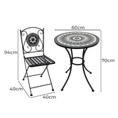 The Complete Garden 2 Seater Compton Outdoor Bistro Set