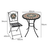 The Complete Garden 2 Seater Mondavi Outdoor Bistro Set