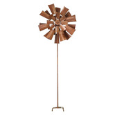 The Complete Garden Elunara Steel Windmill Garden Stake