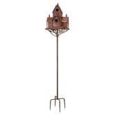 The Complete Garden Ysarael Steel Birdhouse Garden Stake