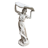 The Complete Garden Miravelle Lady Leaf Fibrestone Garden Statue