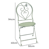 The Complete Garden 2 Seater Santhiel Outdoor Bistro Set