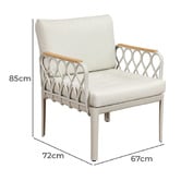 The Complete Garden 4 Seater Elyndriel Outdoor Lounge Set