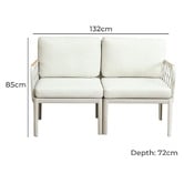 The Complete Garden 4 Seater Elyndriel Outdoor Lounge Set