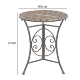 The Complete Garden 2 Seater Soryelle Outdoor Bistro Set