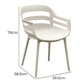 The Complete Garden 4 Seater Caelistra Outdoor Dining Set