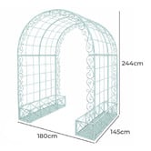 The Complete Garden Maerion Arch Garden Gazebo
